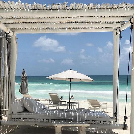 Hôtel Playa Mambo Eco Cabanas à Tulum Extérieur photo