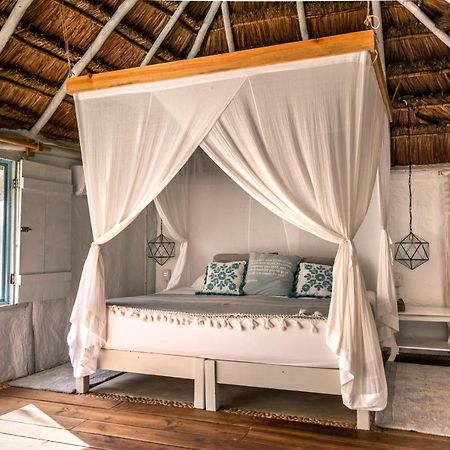 Hôtel Playa Mambo Eco Cabanas à Tulum Extérieur photo