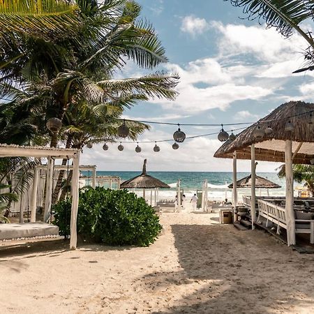 Hôtel Playa Mambo Eco Cabanas à Tulum Extérieur photo