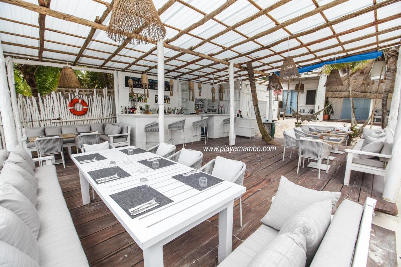 Hôtel Playa Mambo Eco Cabanas à Tulum Extérieur photo