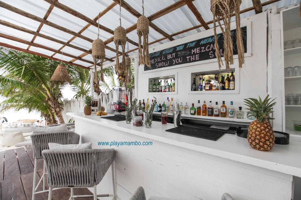 Hôtel Playa Mambo Eco Cabanas à Tulum Extérieur photo