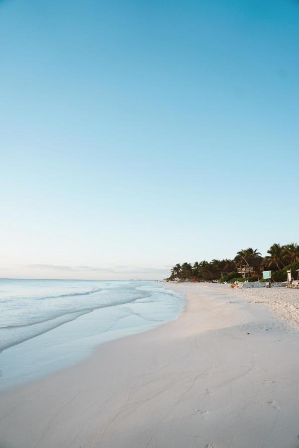 Hôtel Playa Mambo Eco Cabanas à Tulum Extérieur photo